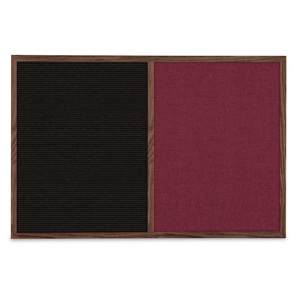 Slim Style Indoor Enclosed Corkboard, 36